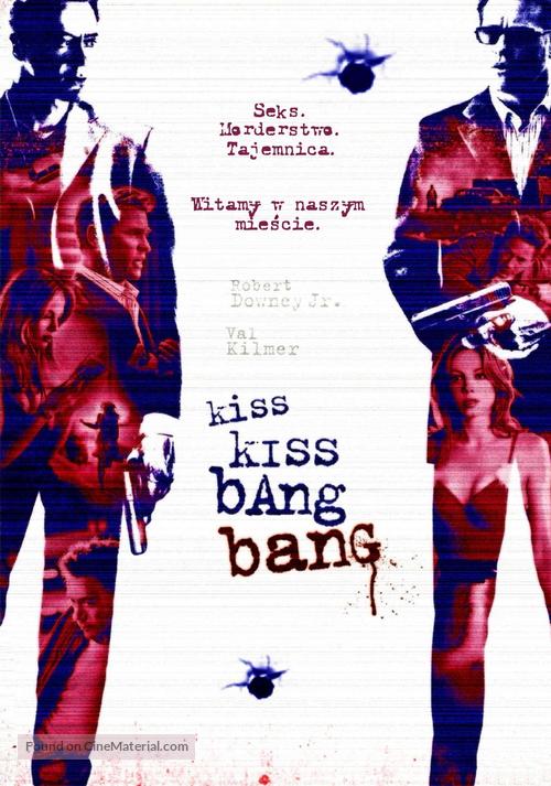 Kiss Kiss Bang Bang - Polish poster