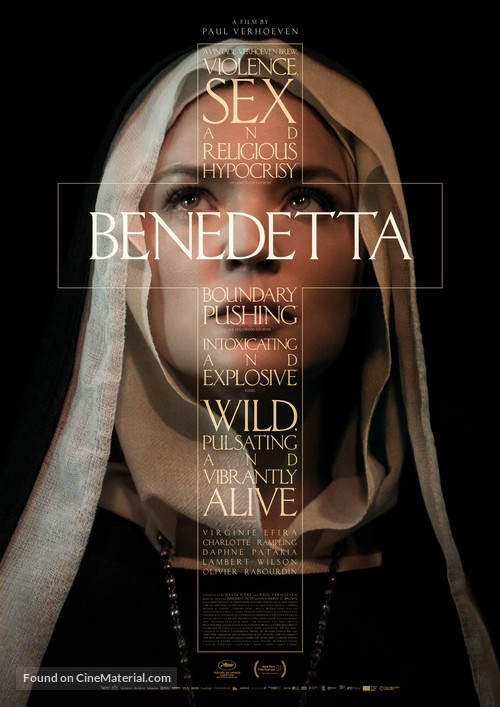 Benedetta - Swedish Movie Poster