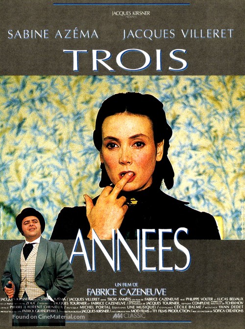 Trois ann&eacute;es - French Movie Poster