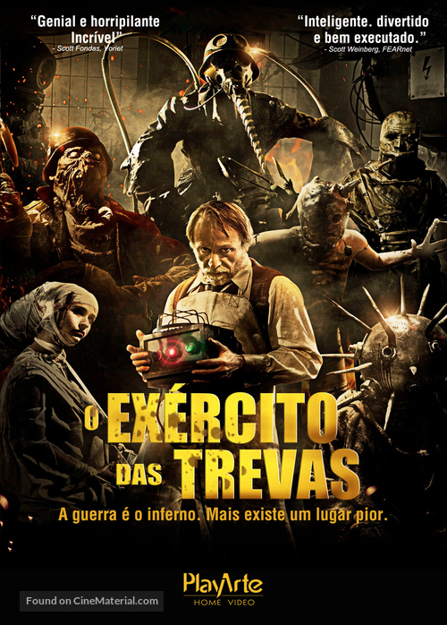 Frankenstein&#039;s Army - Brazilian DVD movie cover