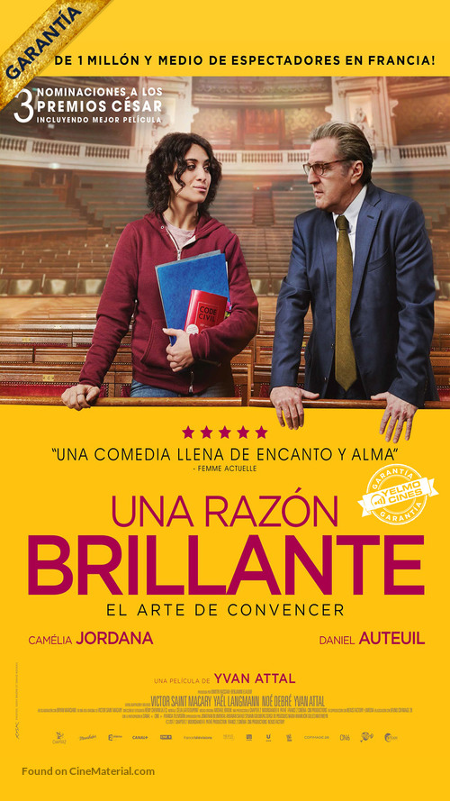 Le brio - Spanish Movie Poster