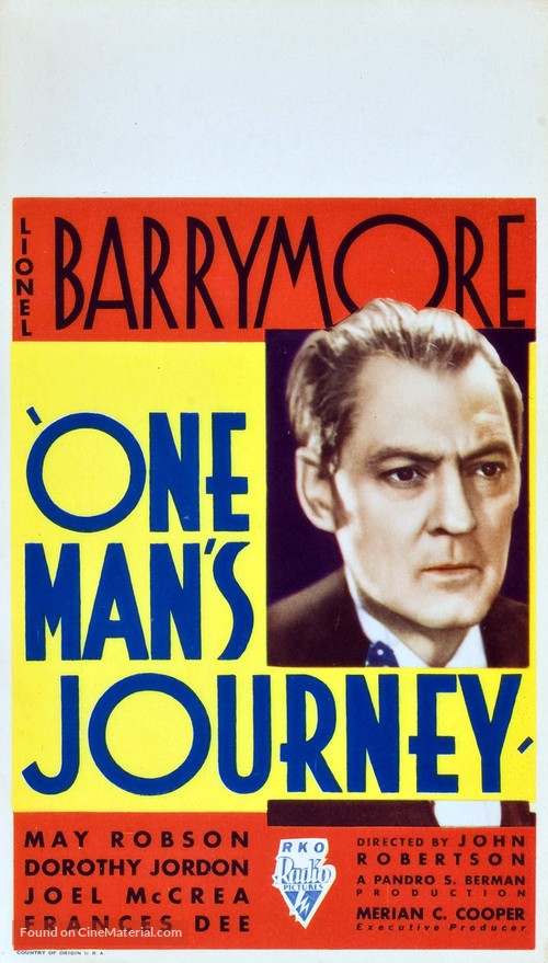One Man&#039;s Journey - Movie Poster