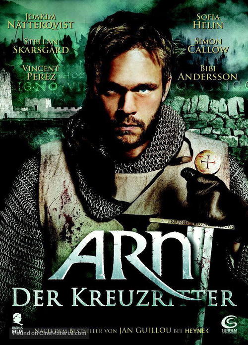 Arn - Tempelriddaren - German Movie Cover