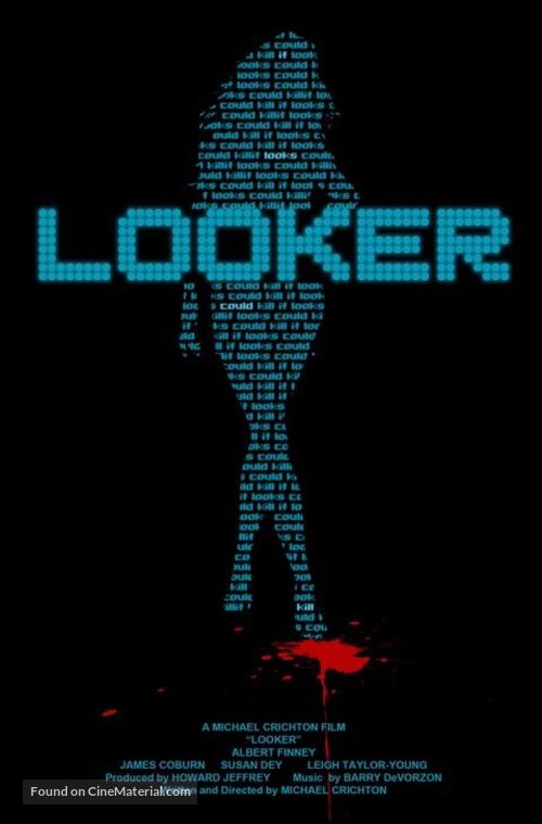 Looker - British Movie Poster