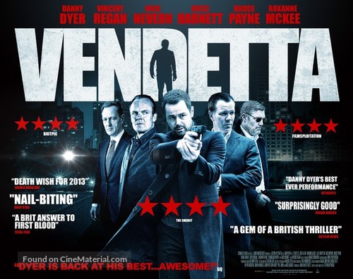 Vendetta - British Movie Poster