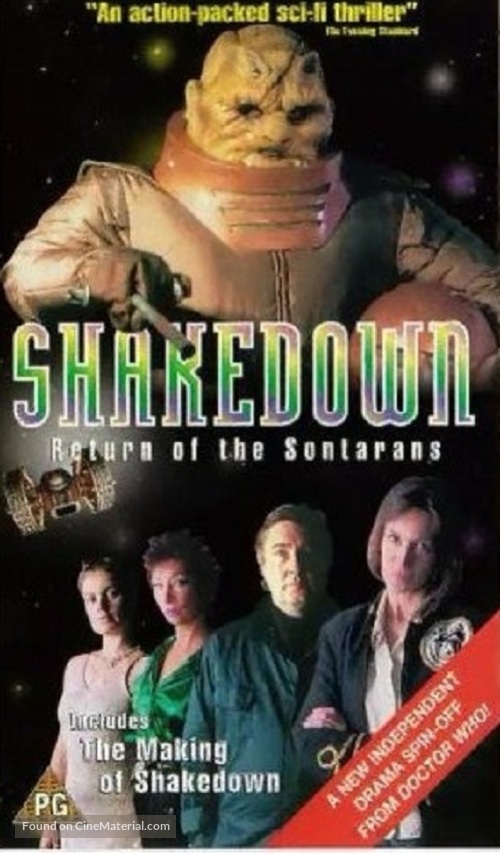 Shakedown: Return of the Sontarans - British VHS movie cover