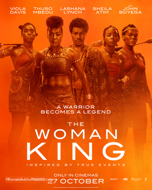 The Woman King - Malaysian Movie Poster