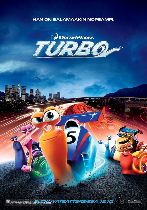 Turbo - Finnish Movie Poster