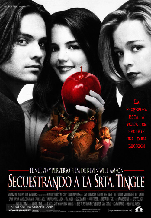 Teaching Mrs. Tingle - Spanish Movie Poster