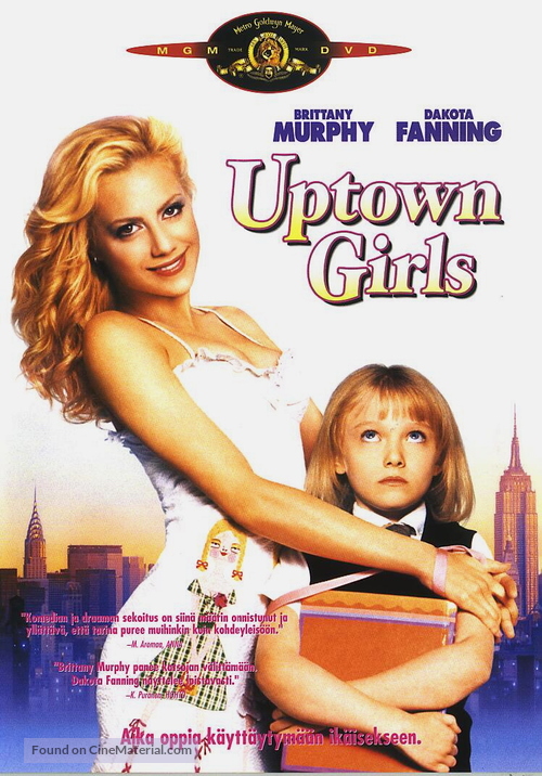 Uptown Girls - Finnish DVD movie cover