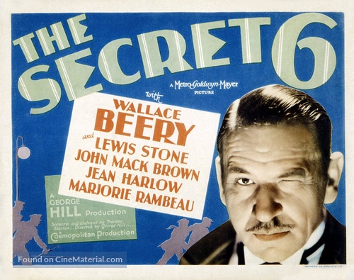 The Secret Six - Movie Poster