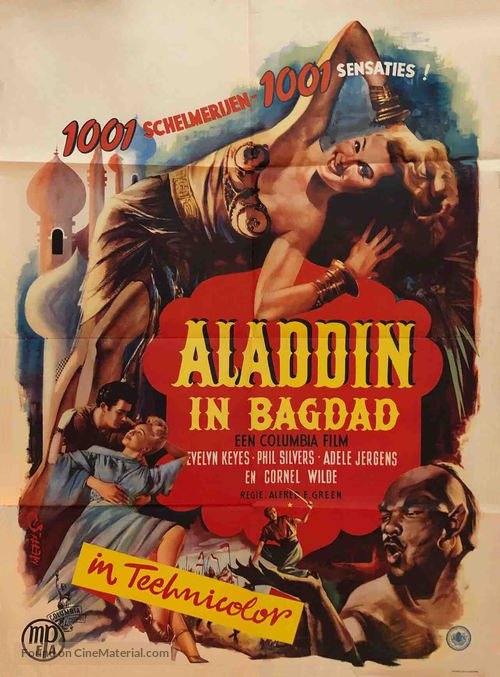 A Thousand and One Nights - Dutch Movie Poster