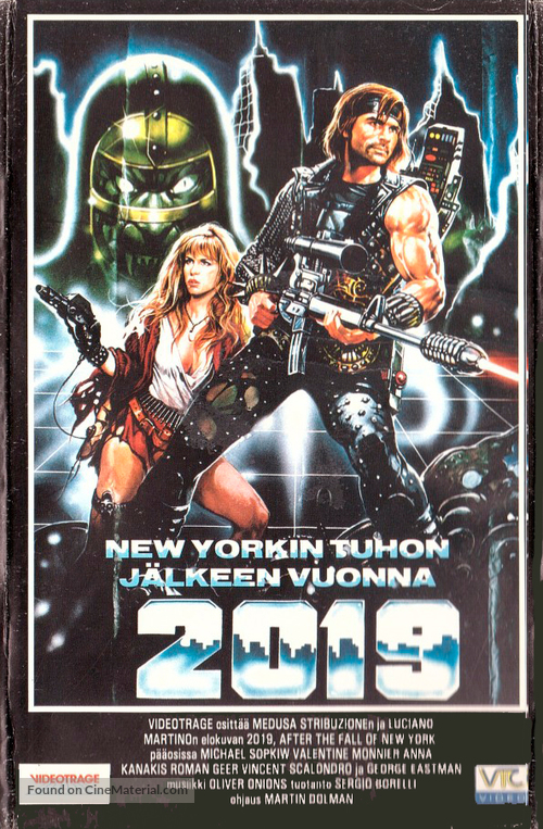2019 - Dopo la caduta di New York - Finnish VHS movie cover