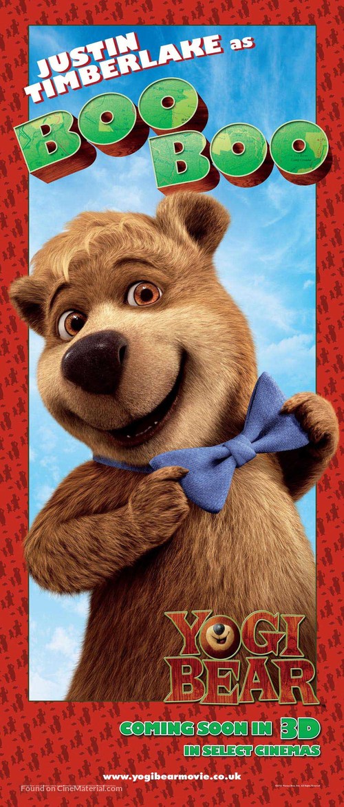 Yogi Bear - British Movie Poster