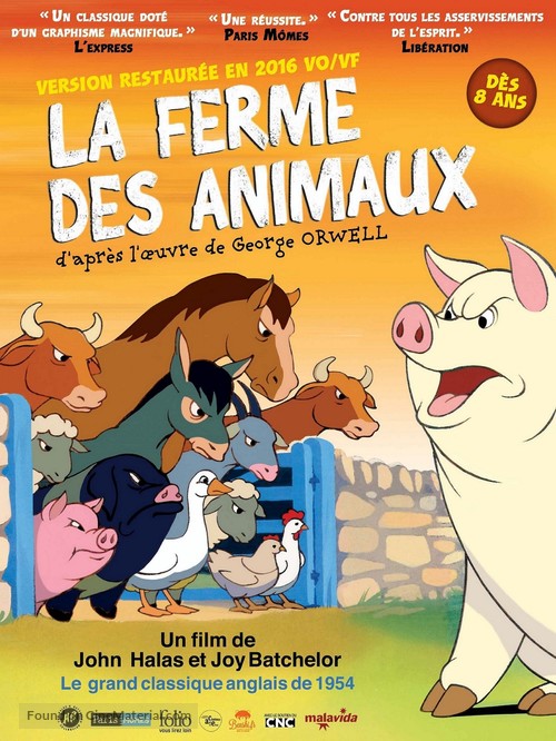 Animal Farm - French Re-release movie poster