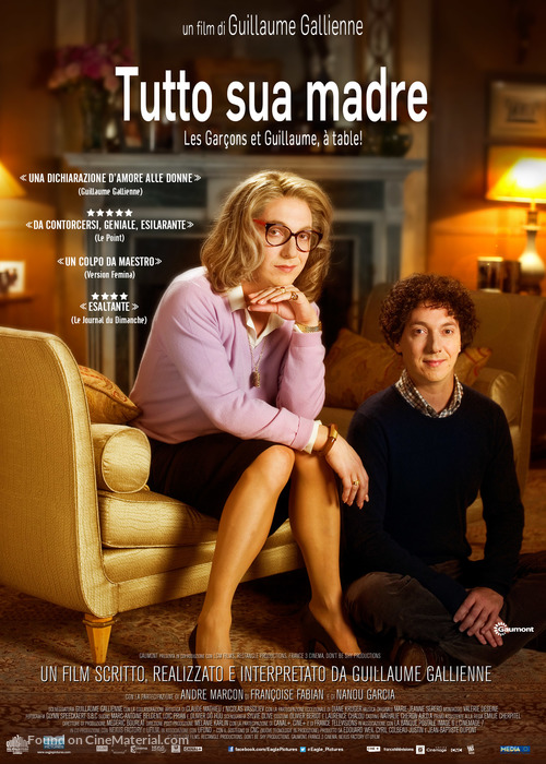 Les gar&ccedil;ons et Guillaume, &agrave; table! - Italian Movie Poster