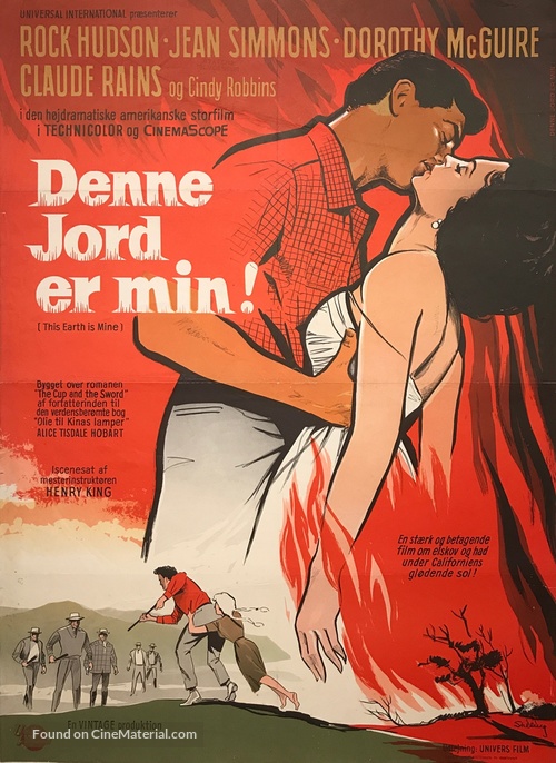 This Earth Is Mine - Danish Movie Poster