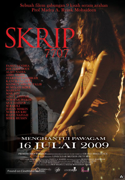 Skrip 7707 - Malaysian Movie Poster