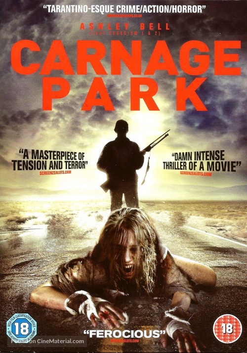 Carnage Park - British DVD movie cover