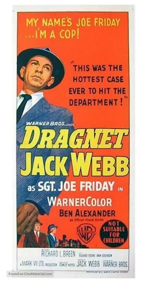 Dragnet - Australian Movie Poster