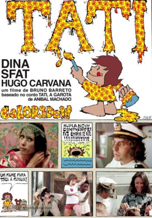 Tati, A Garota - Brazilian Movie Poster