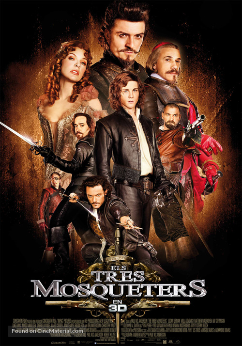 The Three Musketeers - Andorran Movie Poster