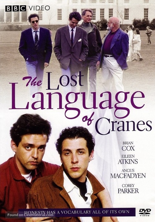 The Lost Language of Cranes - DVD movie cover