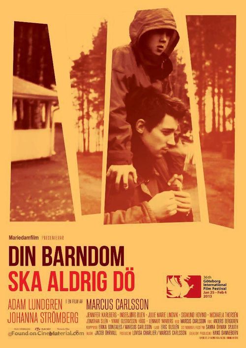 Din barndom ska aldrig d&ouml; - Swedish Movie Poster