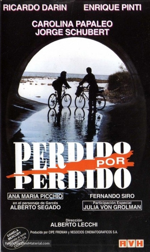 Perdido por perdido - Argentinian VHS movie cover