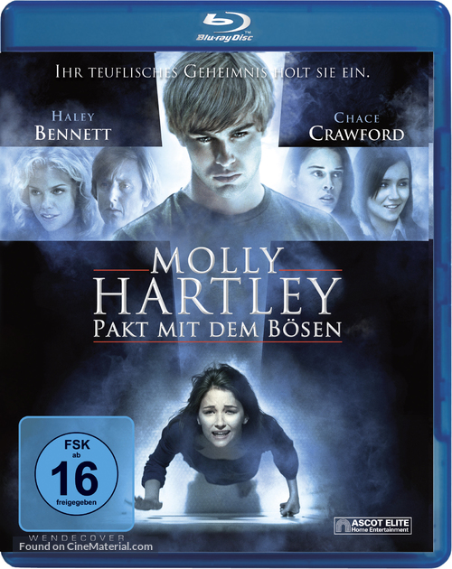 The Haunting of Molly Hartley - German Blu-Ray movie cover