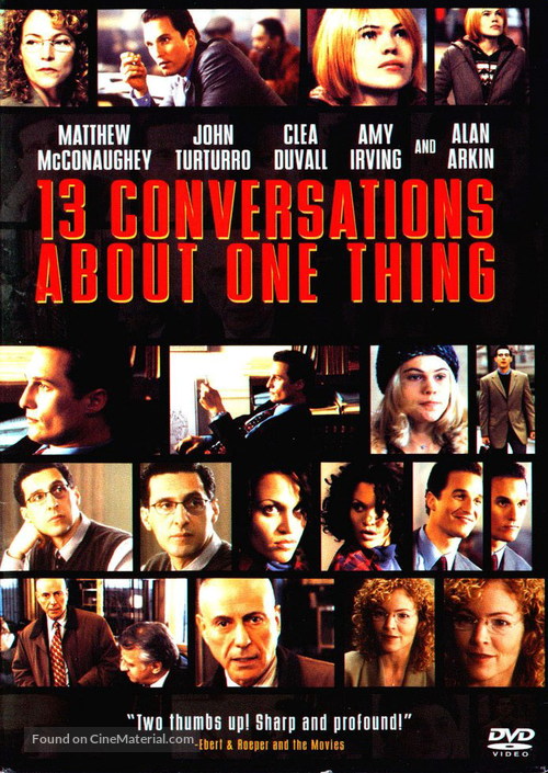 Thirteen Conversations About One Thing - DVD movie cover