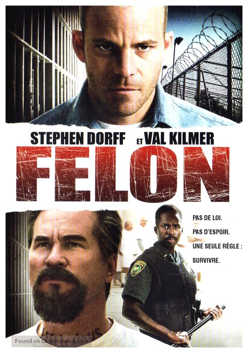 Felon - French DVD movie cover