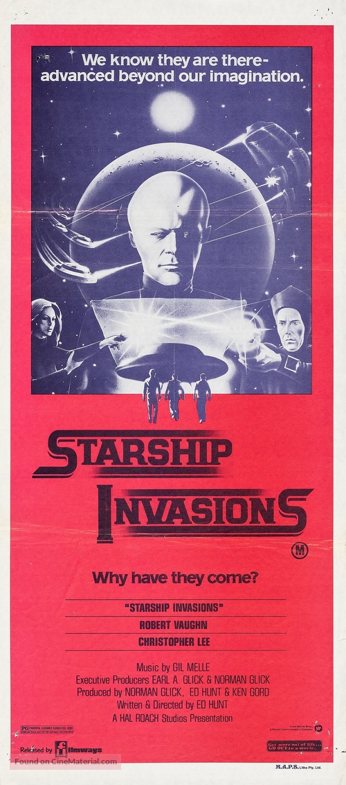 Starship Invasions (1977) Australian movie poster