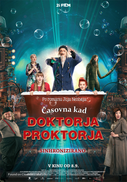 Doktor Proktors tidsbadekar - Slovenian Movie Poster