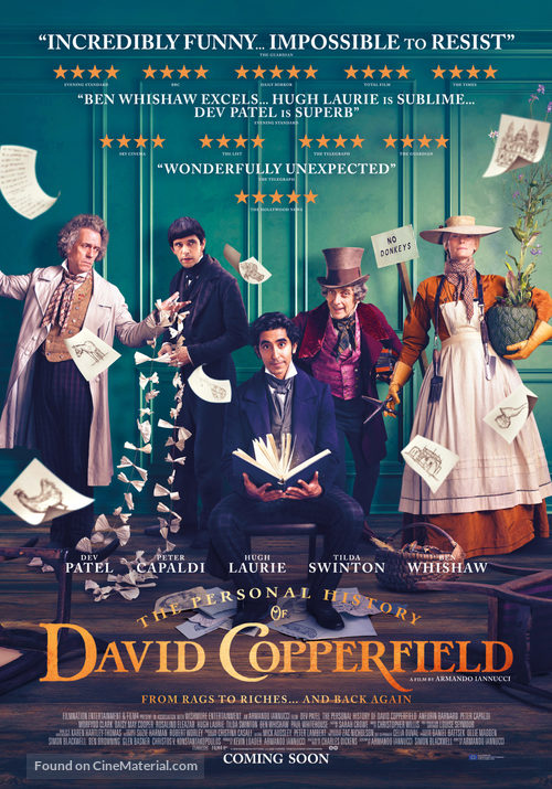 The Personal History of David Copperfield - Belgian Movie Poster