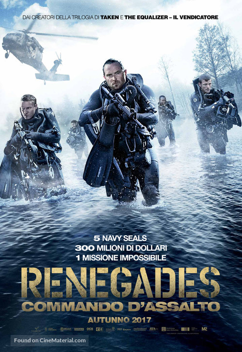 Renegades - Italian Movie Poster