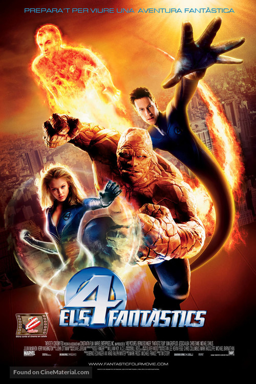 Fantastic Four - Andorran Movie Poster
