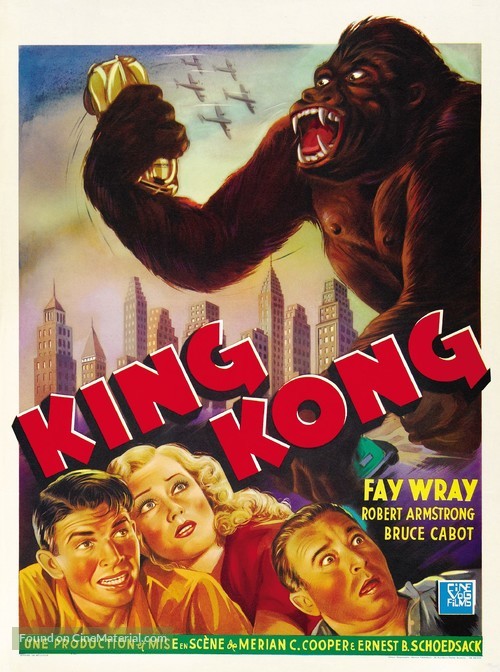 King Kong - Belgian Movie Poster