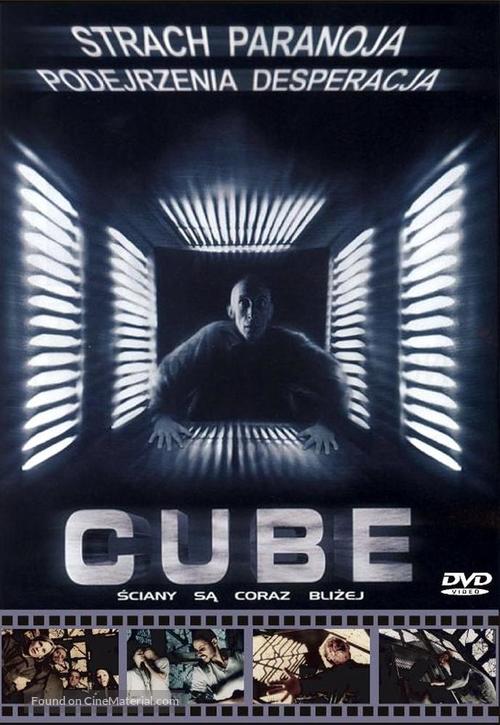 Cube - Polish DVD movie cover