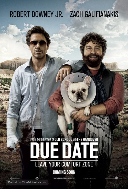 Due Date - British Movie Poster