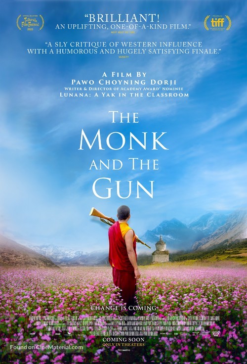 The Monk and the Gun - Canadian Movie Poster