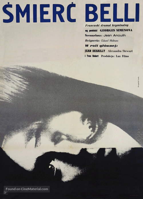 La mort de Belle - Polish Movie Poster