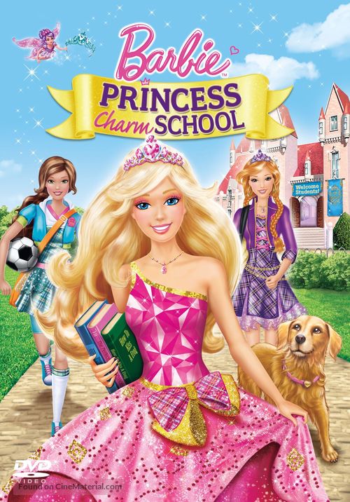 Barbie: Princess Charm School - DVD movie cover