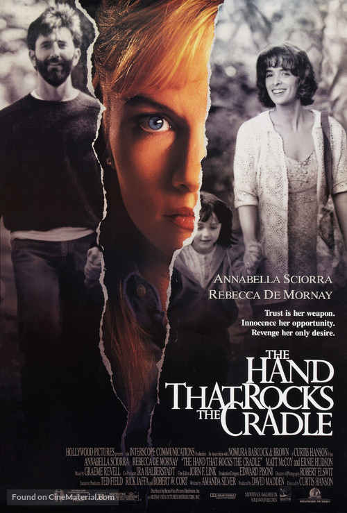 The Hand That Rocks The Cradle - Movie Poster