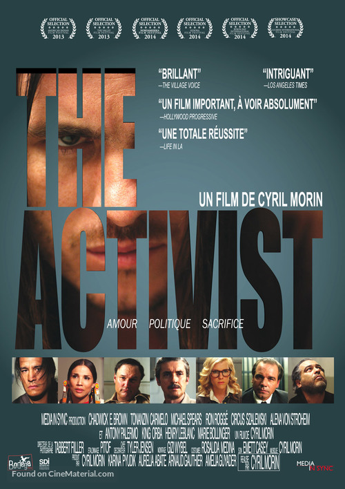 The Activist - French Movie Poster