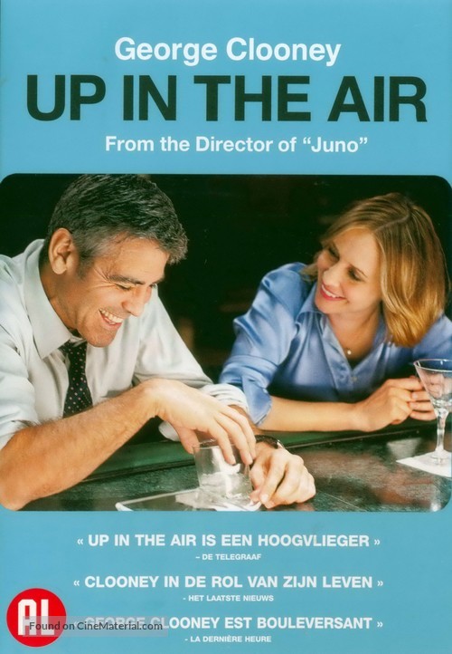 Up in the Air - Dutch DVD movie cover