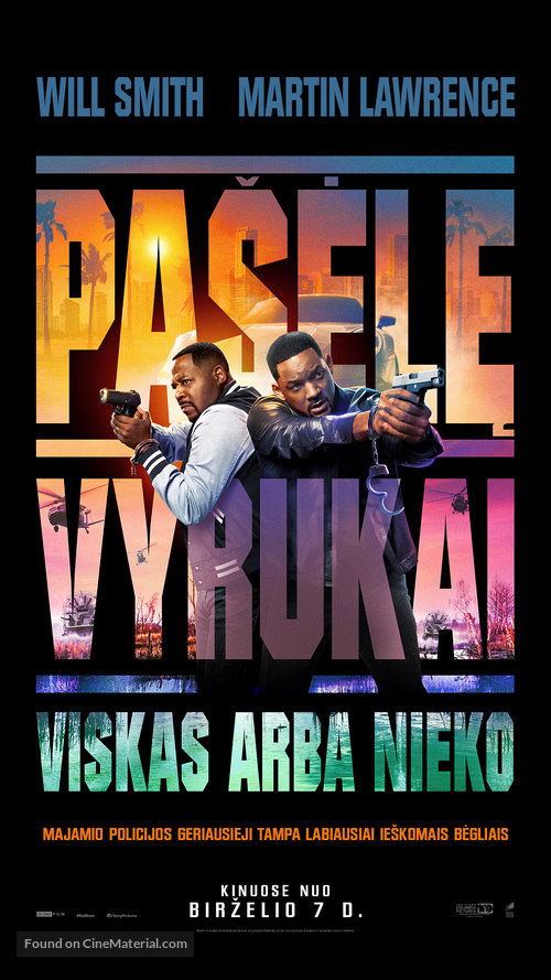 Bad Boys: Ride or Die - Lithuanian Movie Poster