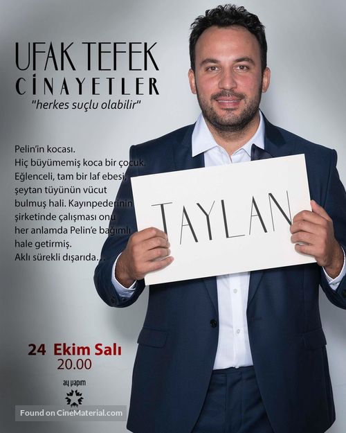 &quot;Ufak Tefek Cinayetler&quot; - Turkish Movie Poster