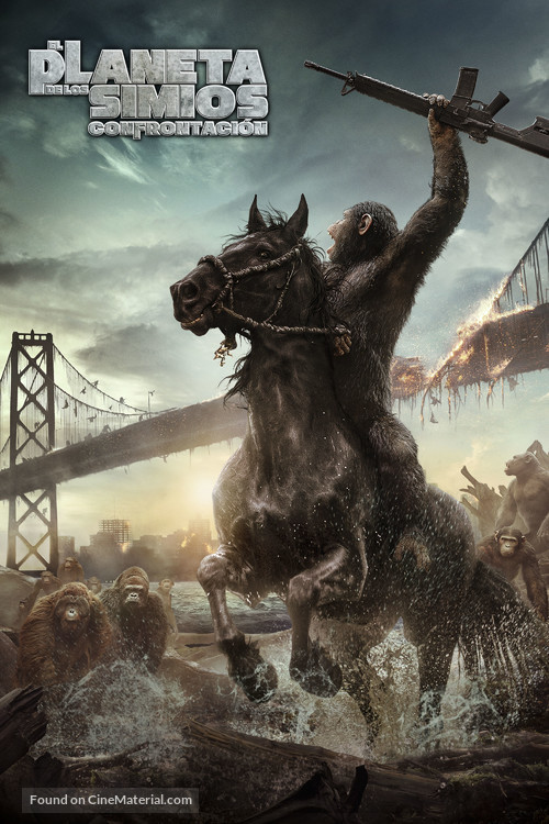 Dawn of the Planet of the Apes - Argentinian Movie Cover