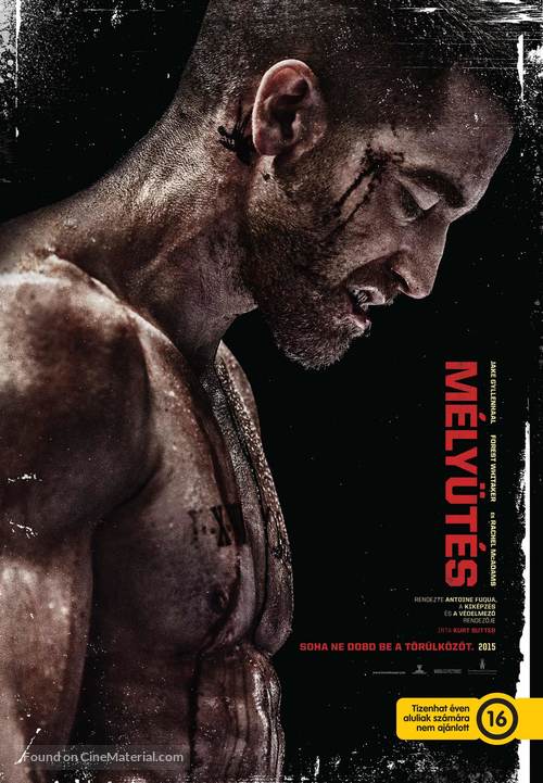 Southpaw - Hungarian Movie Poster